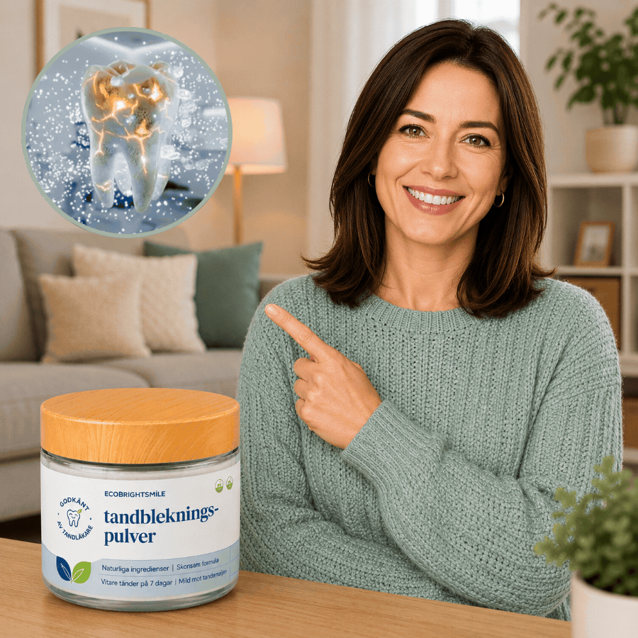 Denoria® - Luonnollinen hampaidenvalkaisujauhe